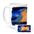 Yorkie Ceramic Coffee Mug 15 oz Decorative Large C Handle Mug Cup for Tea, Cocoa Hot Chocolate