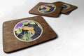 Gordon Setter Foam Coasters Set of 4 Cup Coasters for Indoor Outdoor, Tabletop Protection, Anti Slip, Mouse pad Material