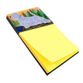 Westie Watercolor Sticky Note Holder Refillable Dispenser Desk Accessory 3x3 Pad Gift