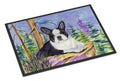 Boston Terrier Doormat Indoor Outdoor 24H X 36W Front Door Mat Rugs for Entryway, Non Slip Washable Low Pile,