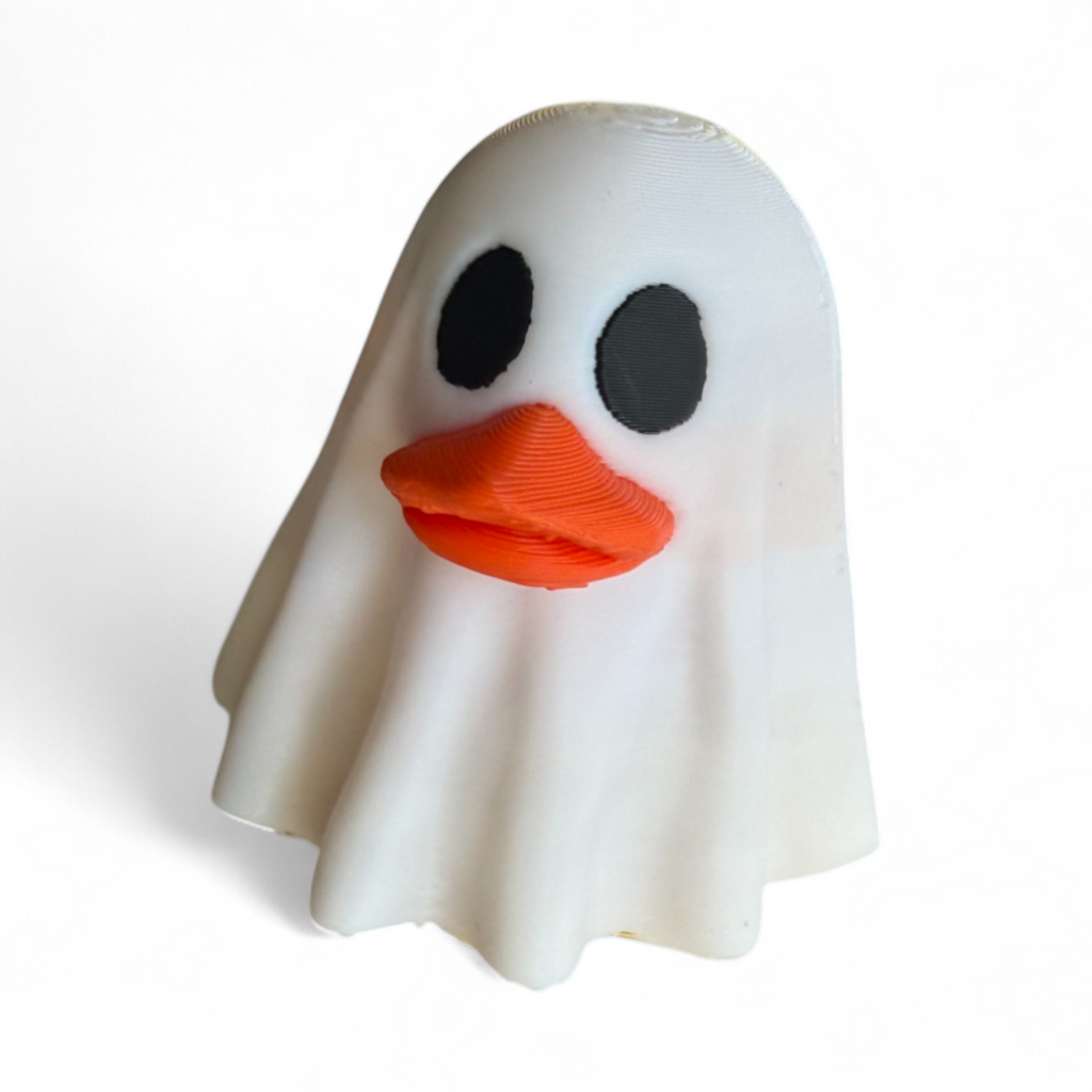 Sheet Ghost Duck: Spooky Halloween Adventure Companion for Off-Road Fun