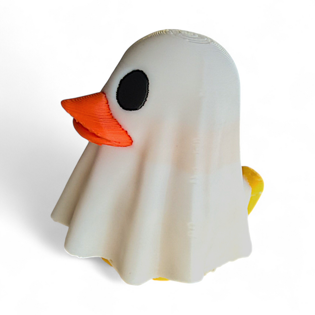 Sheet Ghost Duck: Spooky Halloween Adventure Companion for Off-Road Fun