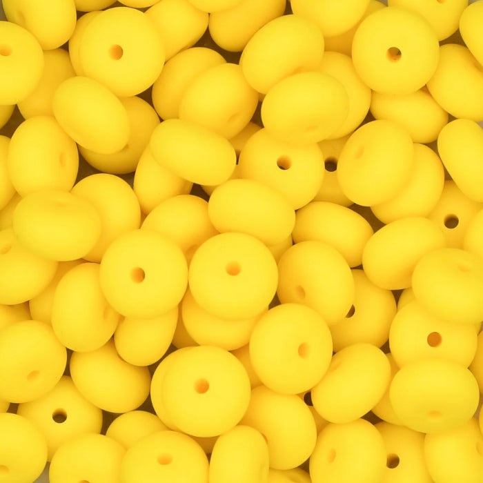 14MM ABACUS BEAD LEMON #17 (10ct)