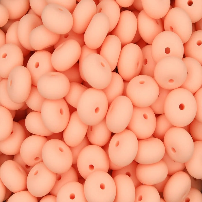 14MM ABACUS BEAD PEACHY #58 (10ct)