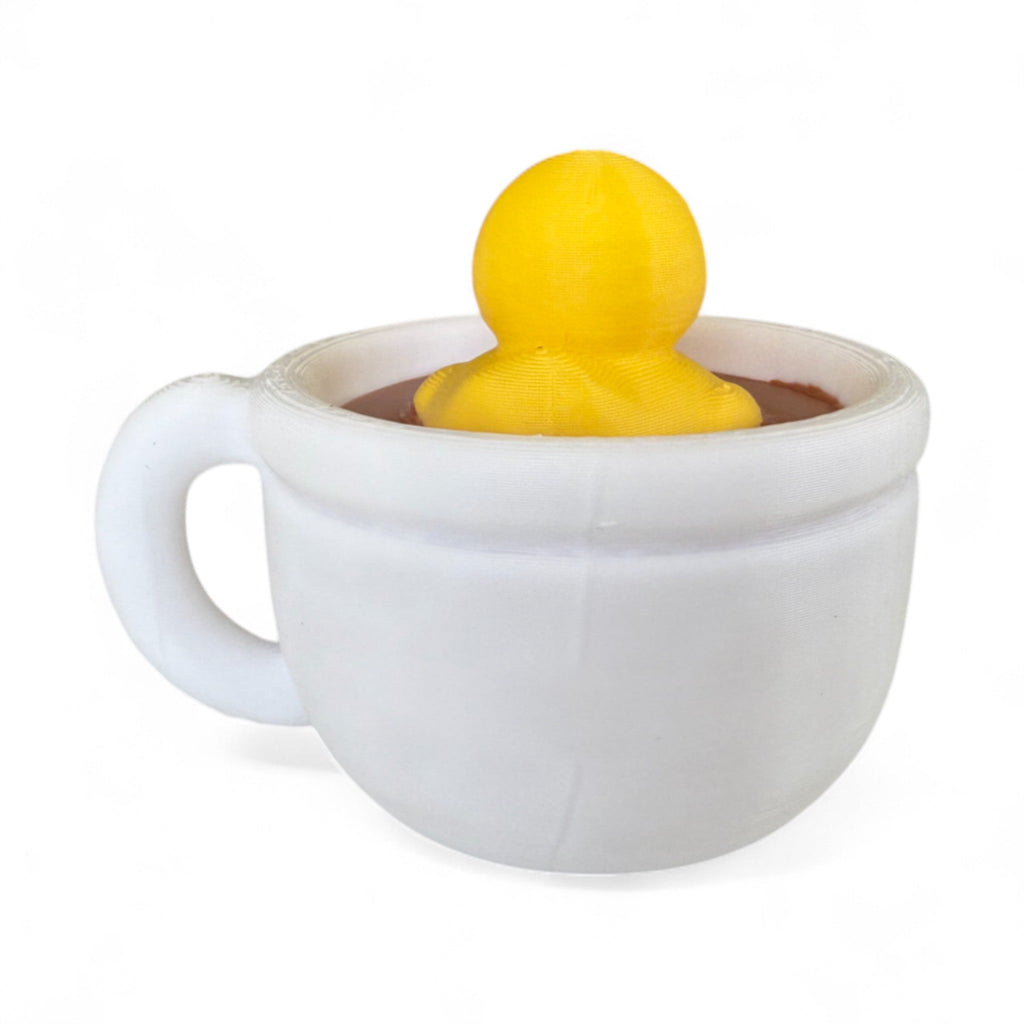 Tea Cup Duck – Floating Duck Collectible for Tea Lovers | Duck in a Cup