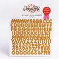 Metallic Gold Alphabet Stickers Everett Rd. by Cathe Holden