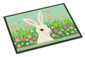 Easter Bunny Rabbit Doormat Indoor Outdoor 18H X 27W Front Door Mat Rugs for Entryway, Non Slip Washable