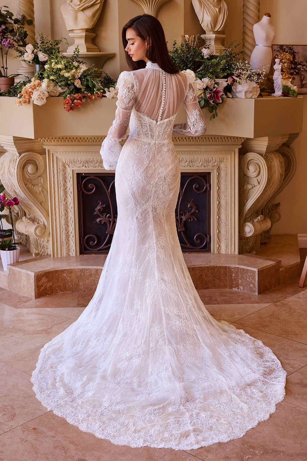 Andrea & Leo WL042 Dress Versatile Fitted Lace Bridal Gown