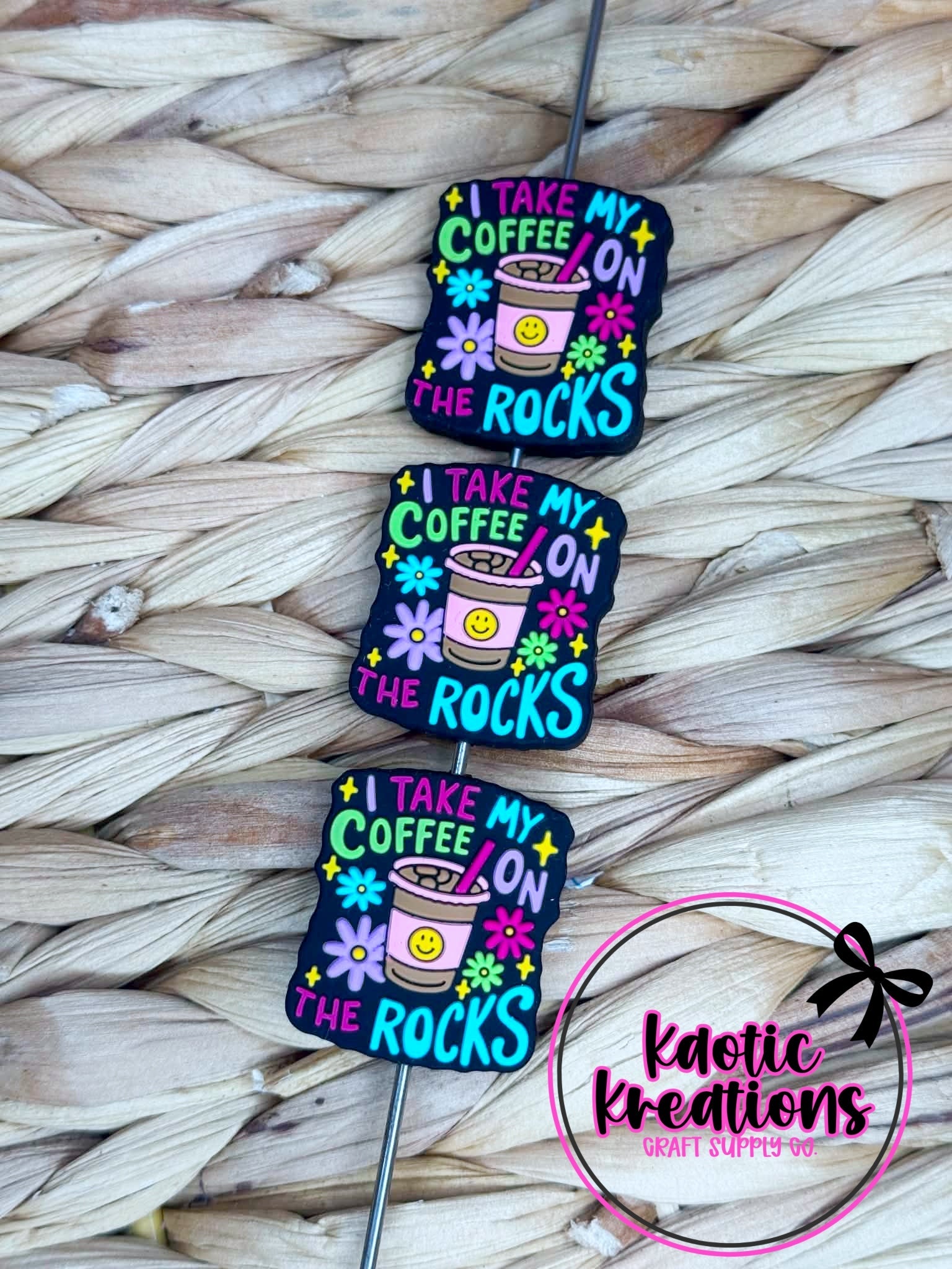 I TAKE MY COFFEE ON THE ROCKS SILICONE FOCAL D210 (1ct)