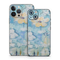 White & Blue - Apple iPhone 13 Skin