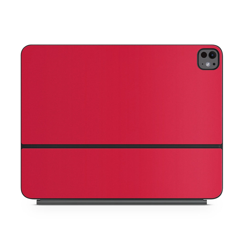 Solid State Red - Apple Magic Keyboard for iPad Skin