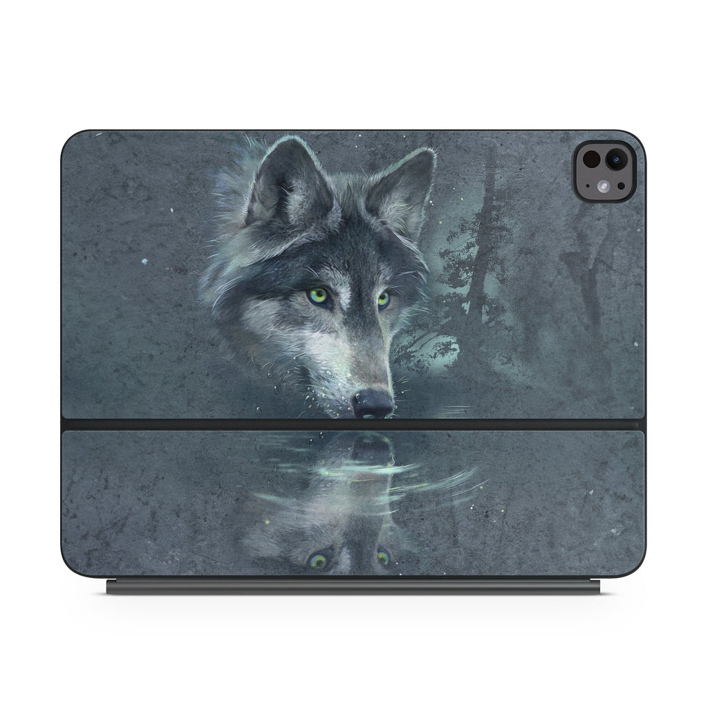 Wolf Reflection - Apple Magic Keyboard for iPad Skin