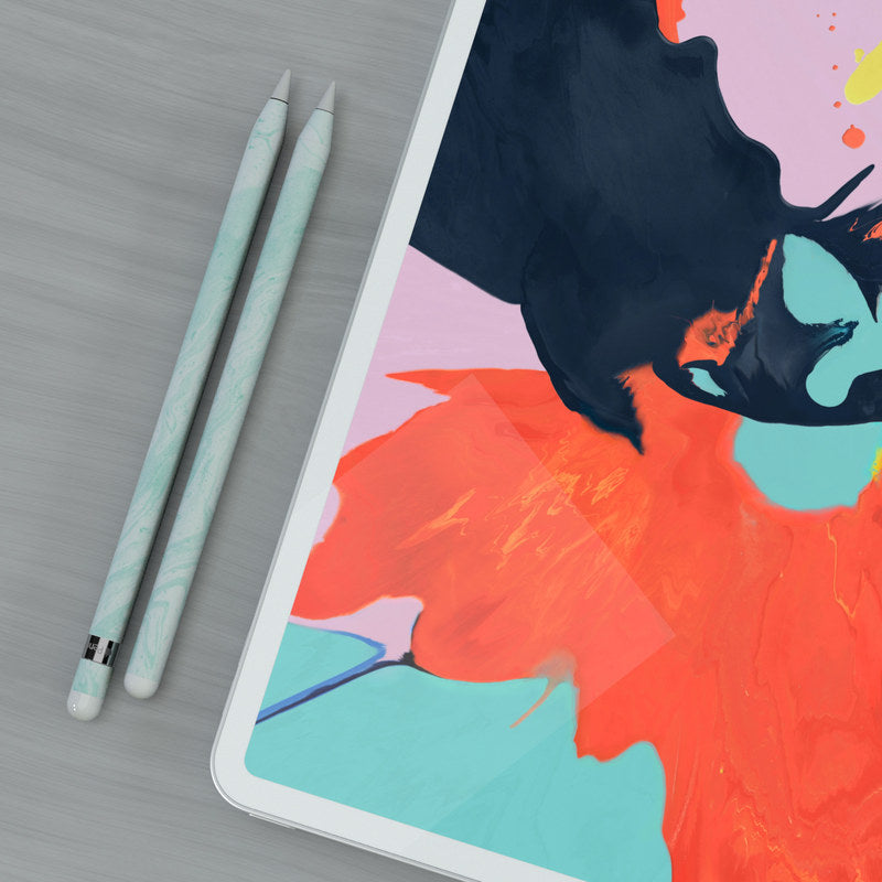 Winter Green Marble - Apple Pencil Skin