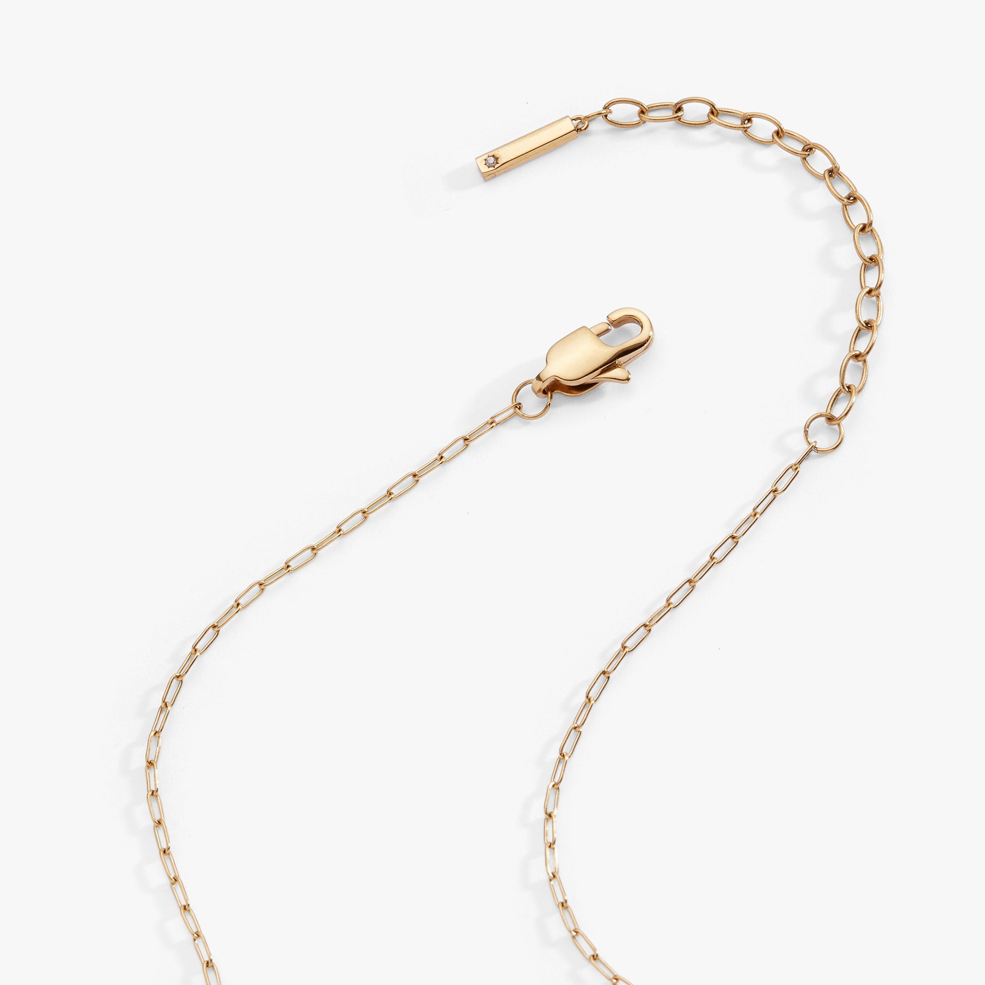 Cancer Zodiac Charm Cluster Necklace