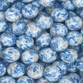 P691 SOFT BLUE FLORAL 15MM PRINT (10ct)
