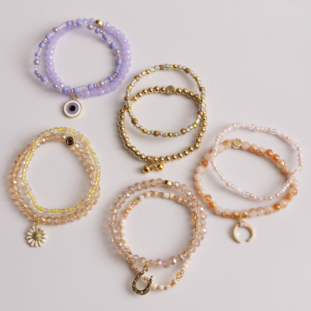 Gold Fairy Bells Bracelet Duo