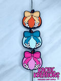 SPOTTED PUMPKIN SILICONE FOCAL (1ct)