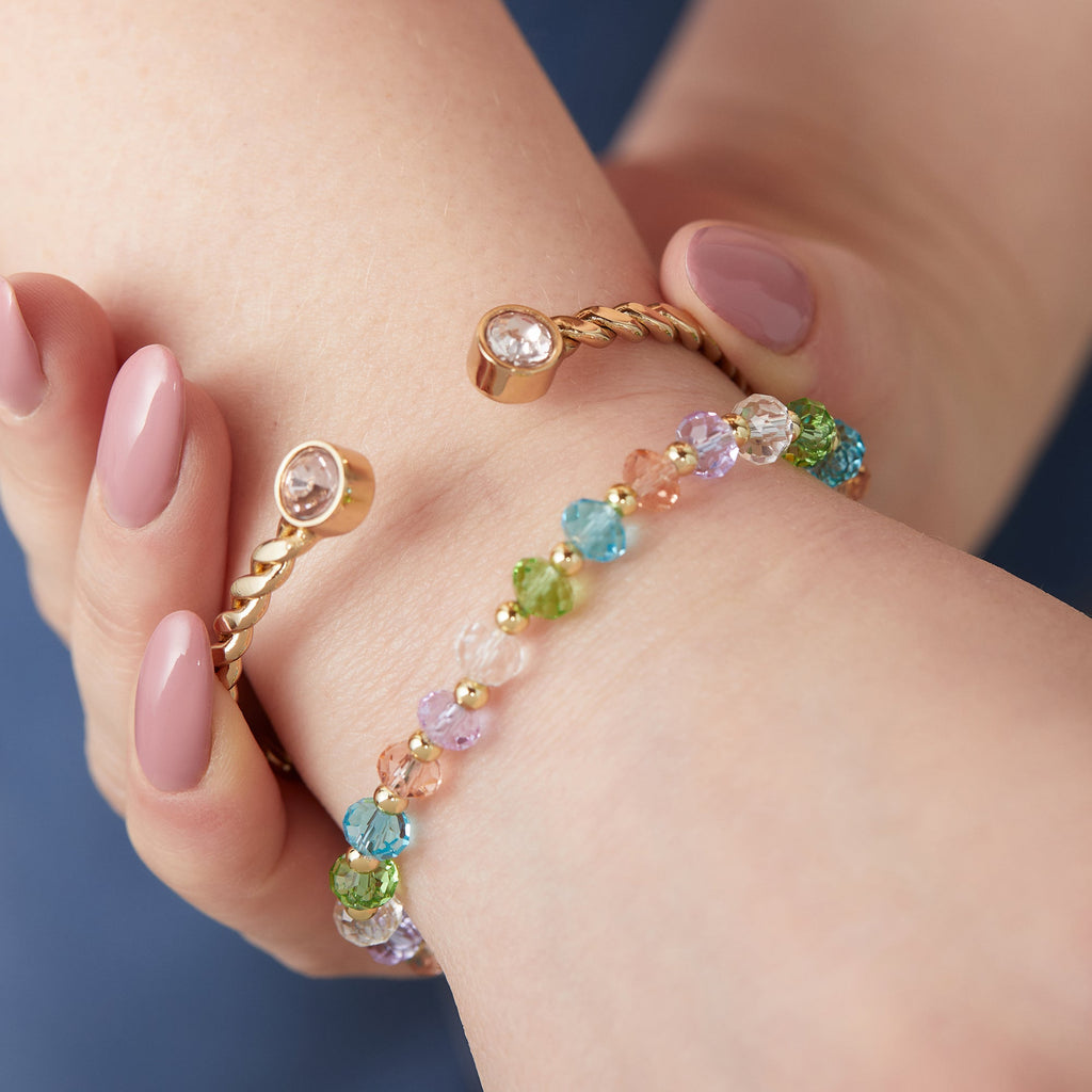Twisted Crystal Cuff