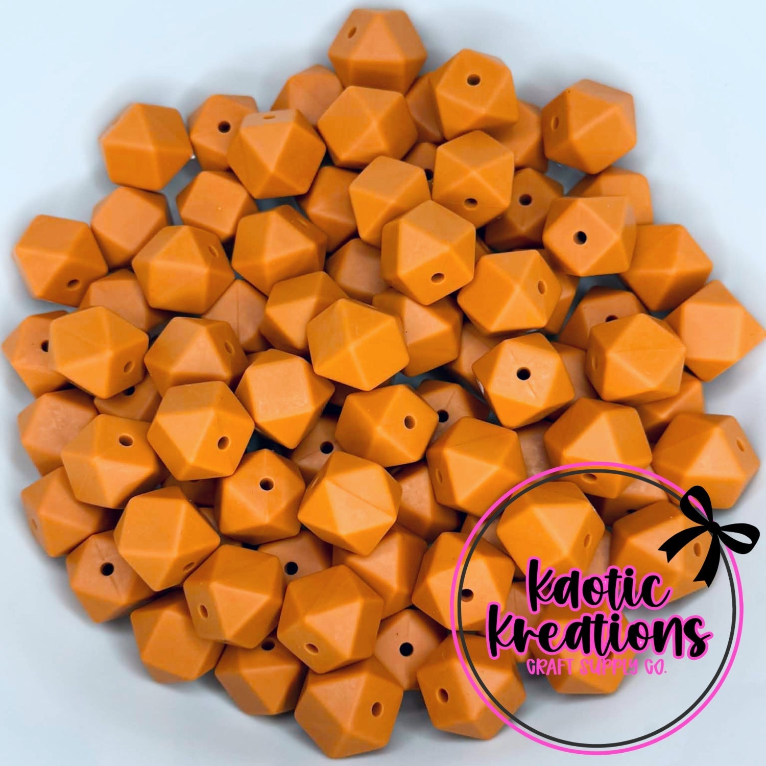 14MM HEXAGON GINGER #73 (10ct)