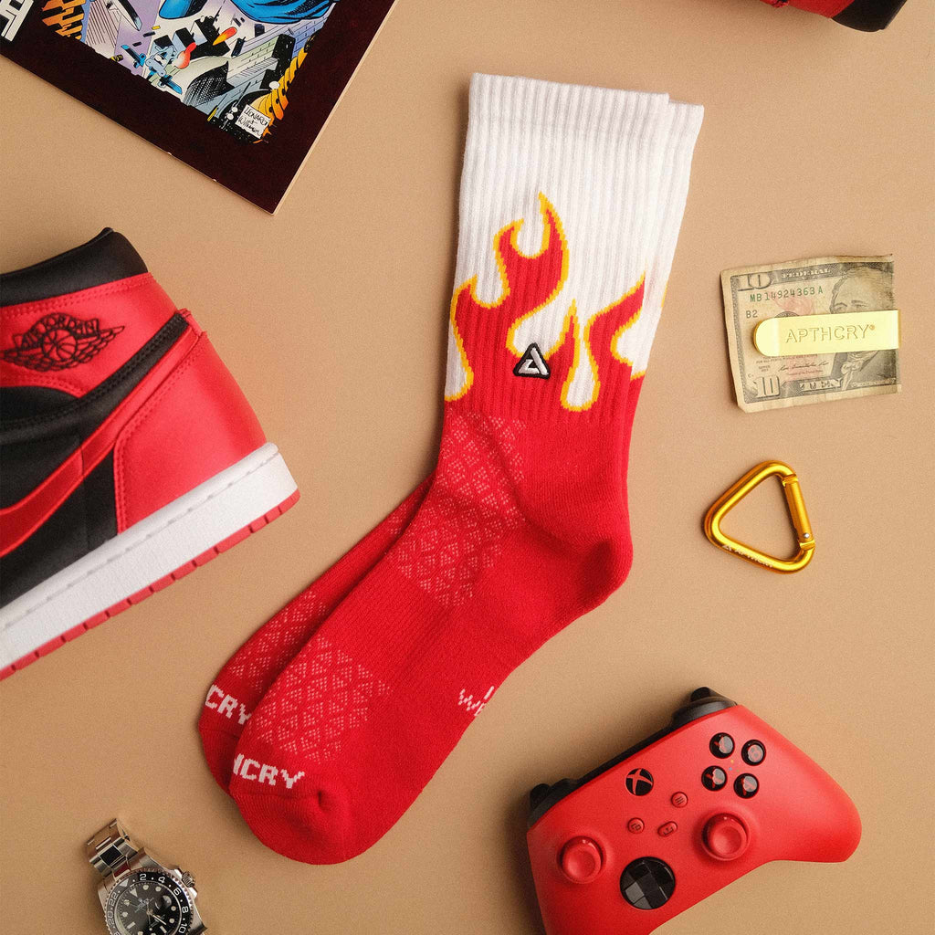 Flames - Fire Red