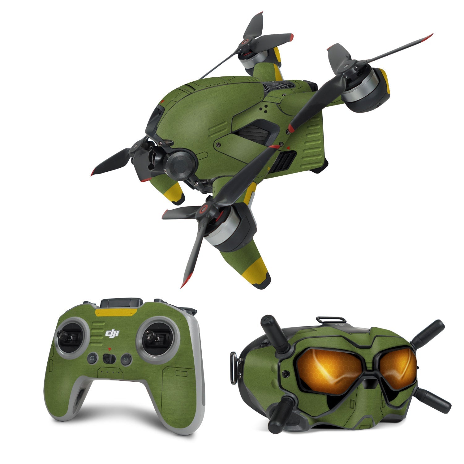 Seabird - DJI FPV Combo Skin