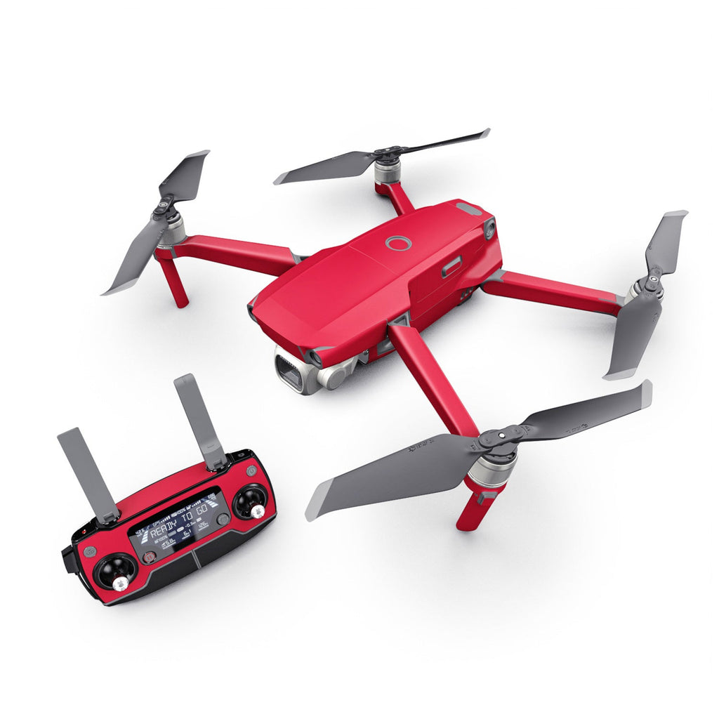 Solid State Red - DJI Mavic 2 Skin
