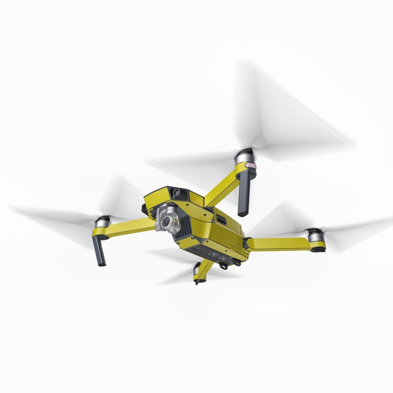 Solid State Yellow - DJI Mavic Pro Skin