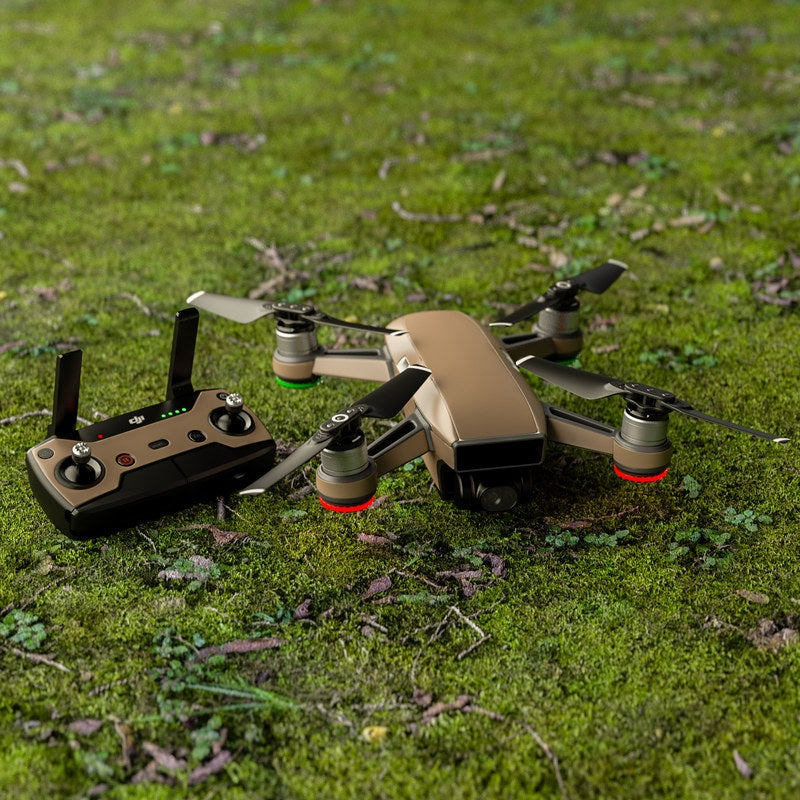 Solid State Flat Dark Earth - DJI Spark Skin