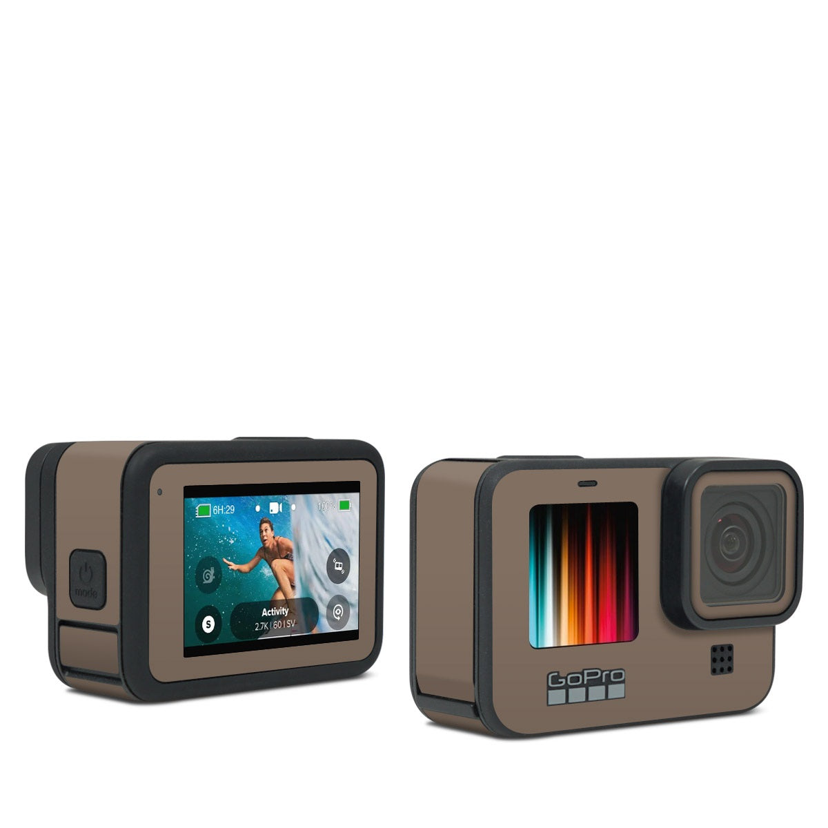 Solid State Flat Dark Earth - GoPro Hero Black Skin