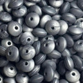 #12 12MM LENTIL SILVER MARBLE (10ct)