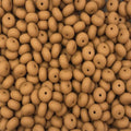 14MM ABACUS BEAD HAZELNUT #77 (10ct)