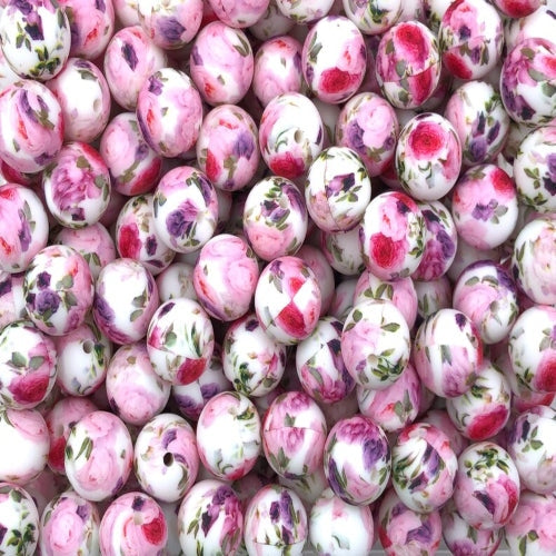 P302 PINK PEONY 15MM PRINT (10ct)