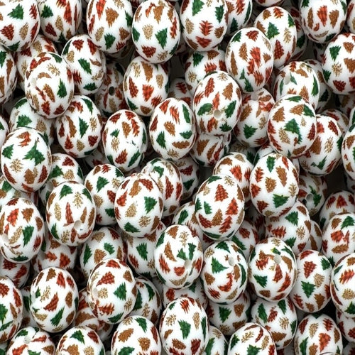 P59 CHRISTMAS TREES 15MM PRINT (10ct)