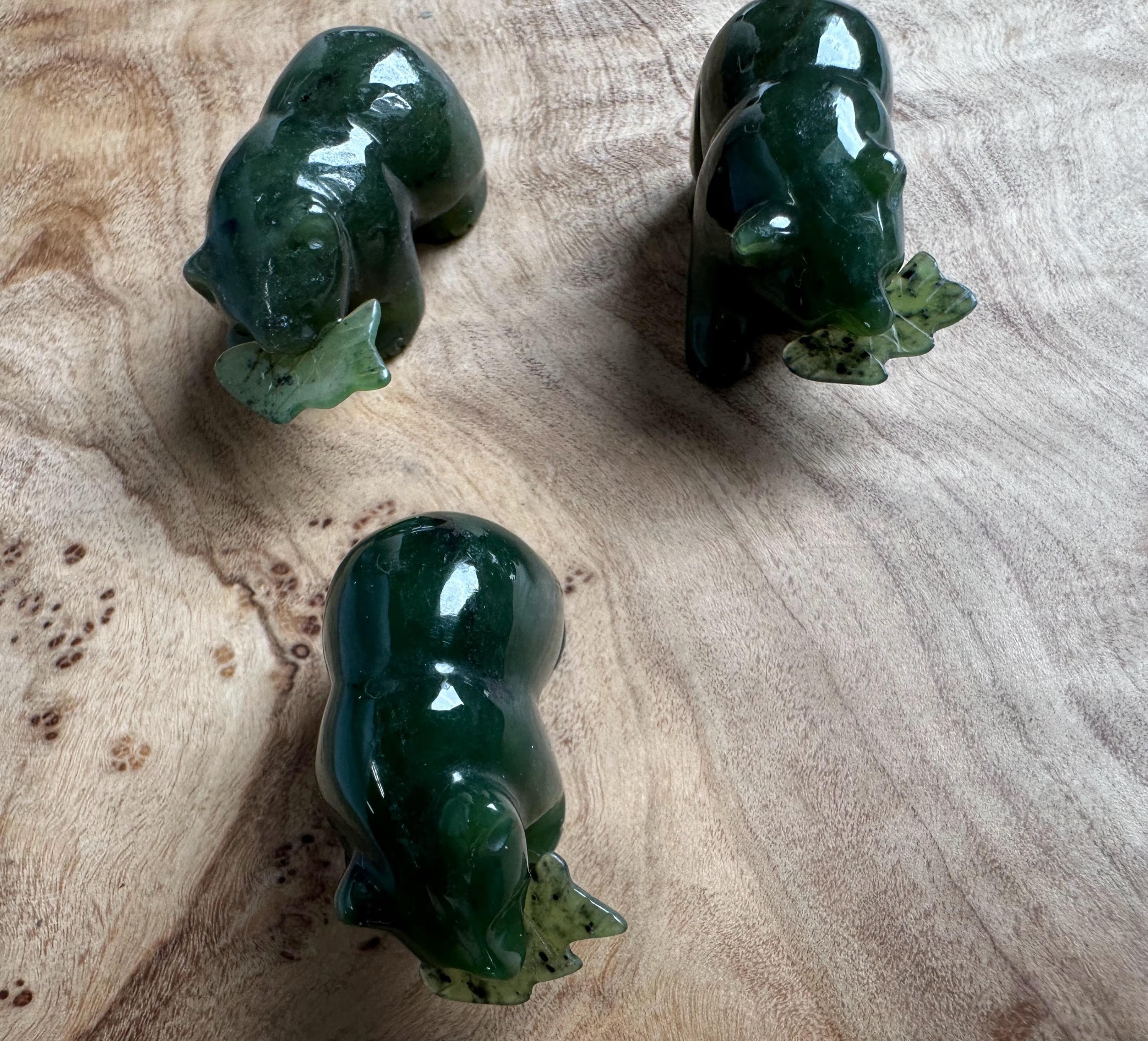 Bear Special with Jade Fish, 1"