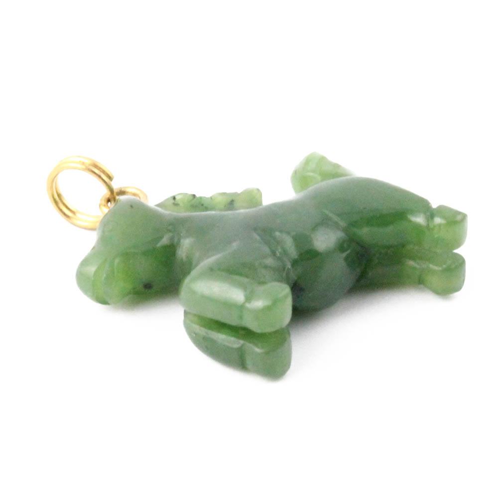 Canadian Jade Horse Charm/Pendant 20mm