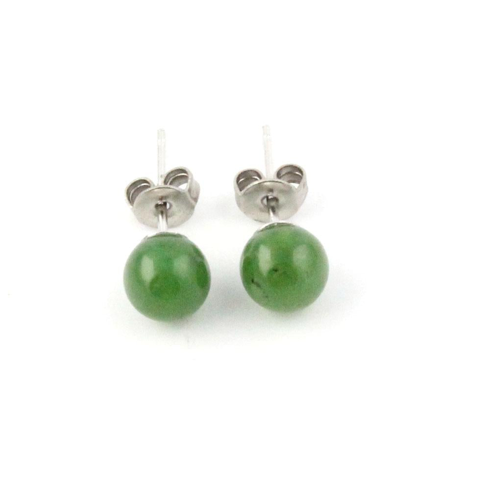 Earrings, Round Studs