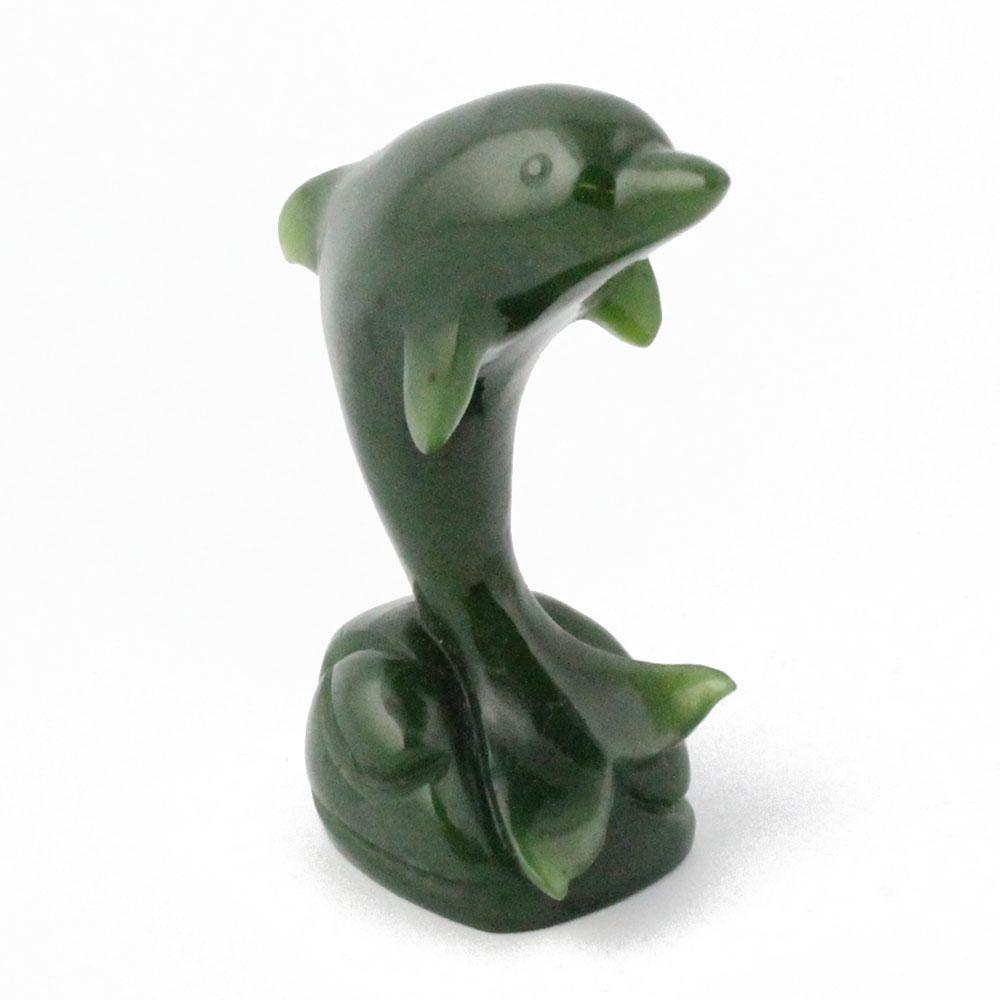 Canadian Jade Dolphin Figurine