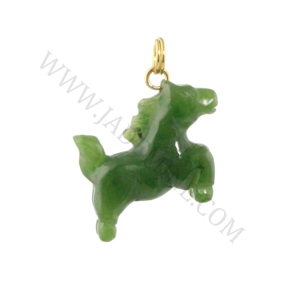 Canadian Jade Horse Charm/Pendant 20mm
