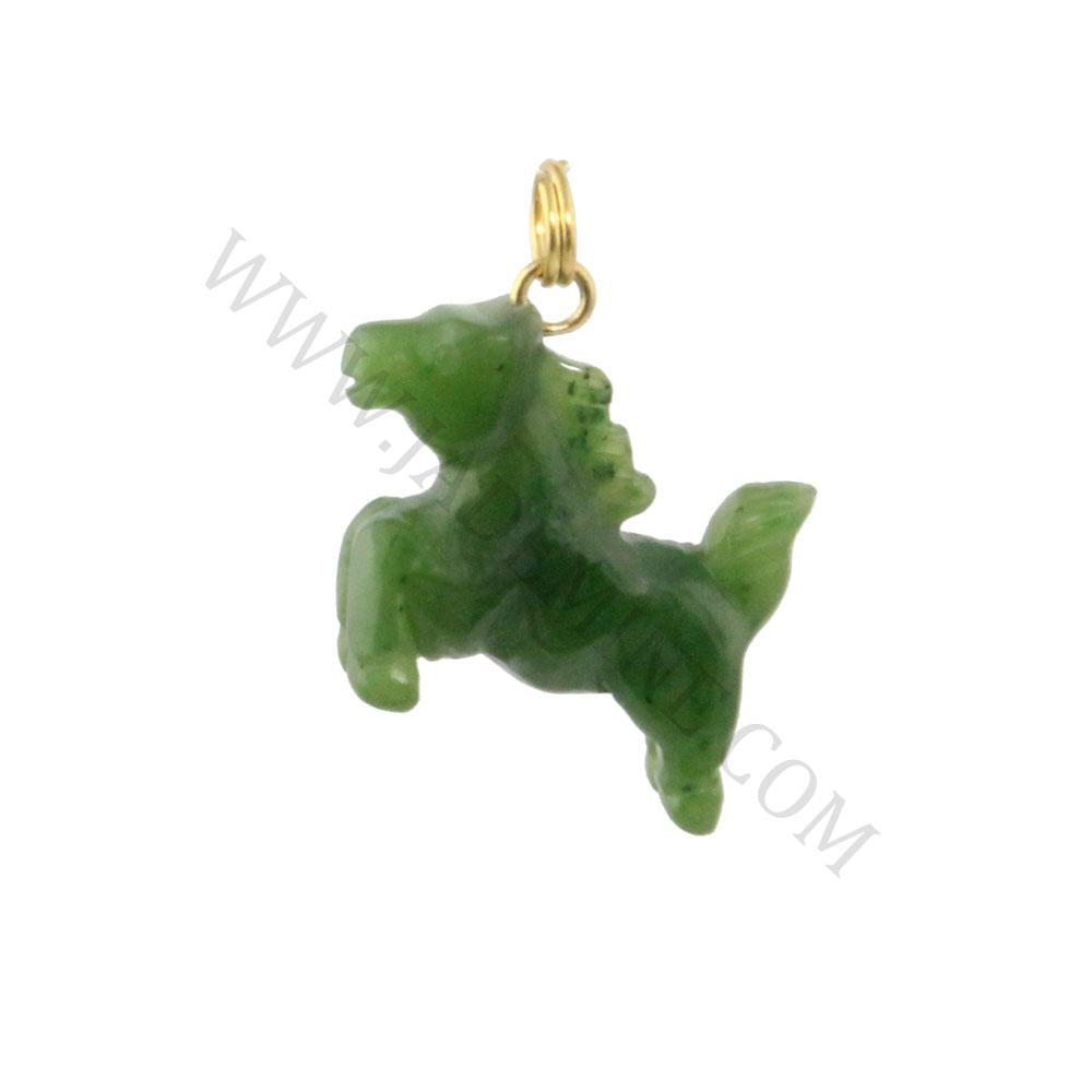 Canadian Jade Horse Charm/Pendant 20mm
