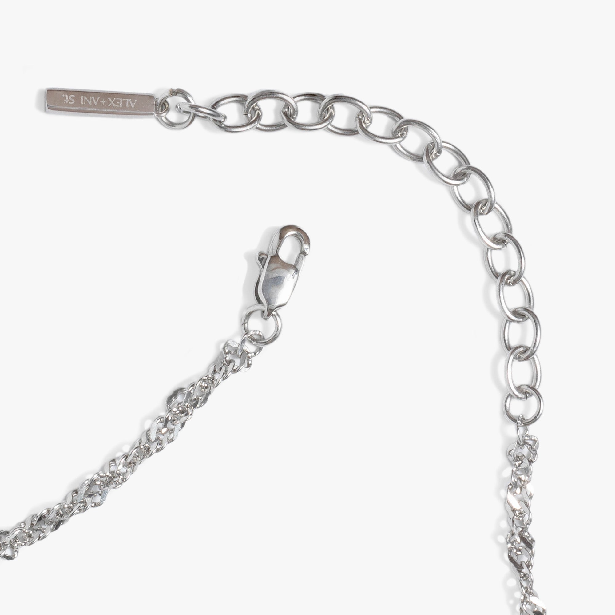Singapore Chain Charm & Layering Necklace