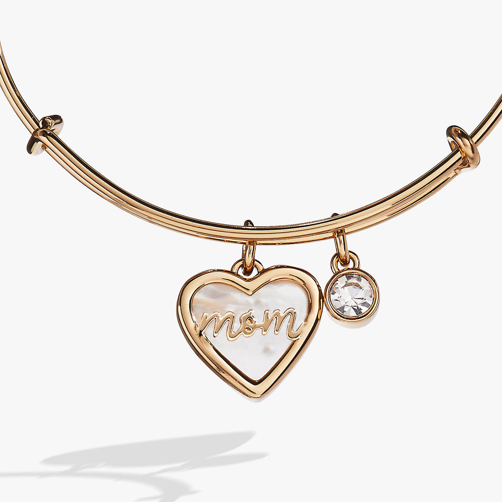 Mom Mother of Pearl Bangle