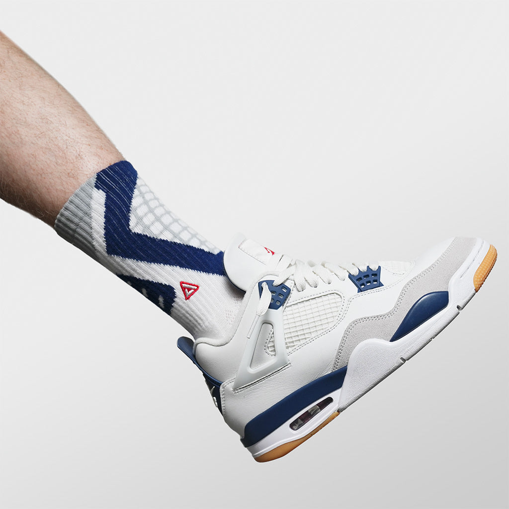 SNKR Socks - Navy SB IV