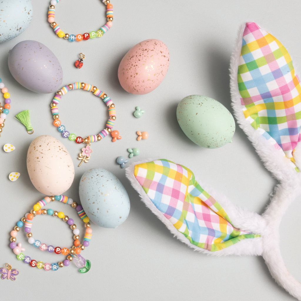 Easter Egg Spring Brights Multicolor Letter Bead Kit